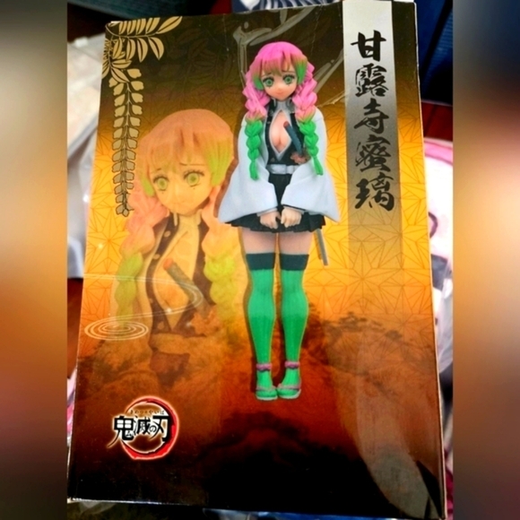 Mitsuri Kanroji, Obanai Kyojuro Figure Authentic Banpresto Set - Picture 4 of 4